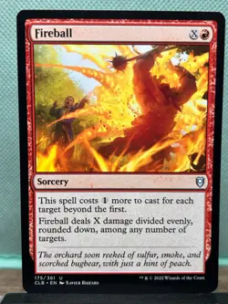 MTG TCG: Fireball 75/361, Commander Legends: Battle for Baldur's Gate - Image 1