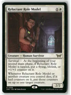 Reluctant Role Model (0026) Duskmourn: House of Horror Regular - Image 1