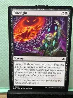 MTG TCG: Diresight 91, Bloomburrow - Image 1