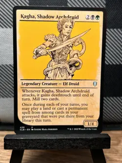MTG TCG: Kagha, Shadow Archdruid 426,(Showcase) Battle for Baldur's Gate - Image 1