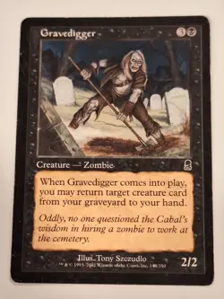 Gravedigger - Odyssey - Magic the Gathering MTG - Image 1