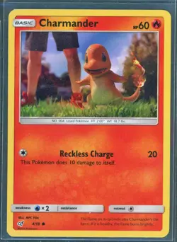 Pokemon Cards - Charmander 4/18 - Detective Pikachu eBay Live 10th Oct 8pm - Image 1
