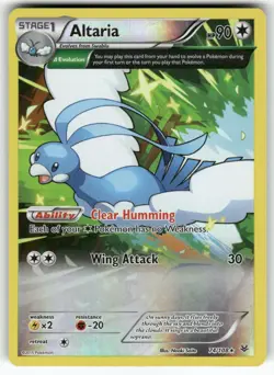 Altaria (74 Delta) XY - Roaring Skies Rare,Reverse Holo Pokemon Lightly played - Image 1