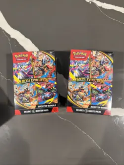 Pokemon TCG: Mega Evolution Booster Bundle - Lot of 2 - Sealed - Image 1