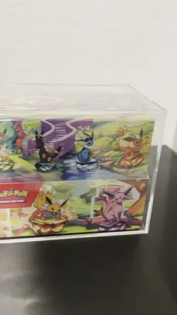 Pokemon - Scarlet & Violet Prismatic Evolutions Mini Tin Display FACTORY SEALED - Image 2