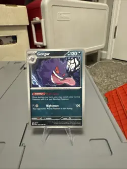 2024 Pokemon Scarlet Violet Paldean Fates Gengar 57/91 Free Ship - Image 1