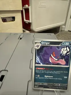 2024 Pokemon Scarlet Violet Paldean Fates Gengar 57/91 Free Ship - Image 3