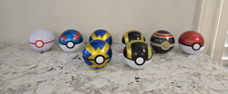 Pokemon TCG Pokeballs Tin Empty 8 Lot Nintendo Poke Balls 4.5" Diameter - Image 2