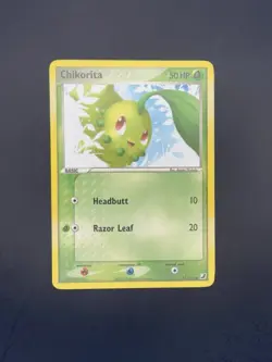 Chikorita - 51/115 - EX Unseen Forces Common Pokemon - Image 1