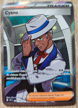 Cyano 230/191 Sturmische Funken Ultra Rare Pokemon Pokemon Sammelkarte Karte - Image 1