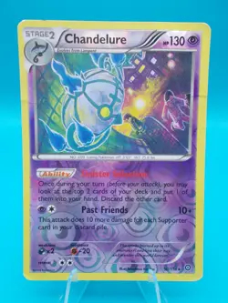 Chandelure 50/114 XY - Steam Siege Pokemon TCG Reverse Holo Moderately Played - Image 1