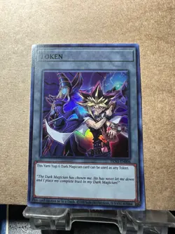 Yu-Gi-Oh! Yami Yugi and Dark Magician Token TKN5-EN006 Infinite Forbidden NM - Image 1