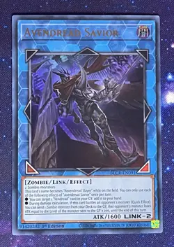 Yu-Gi-Oh! TCG, Avendread Savior, Battles of Legend. BLCR-EN091 1st Ed Ultra Rare - Image 1
