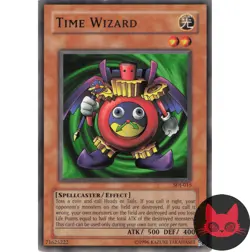 Yugioh Time Wizard SDJ-015 Common LP - Image 1