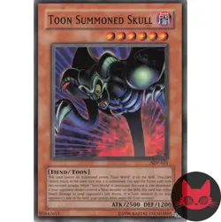 Yugioh Toon Summoned Skull SDP-021 Common NM - Image 1