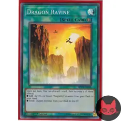 Yugioh Dragon Ravine MYFI-EN056 Super Rare 1st Edition NM - Image 1