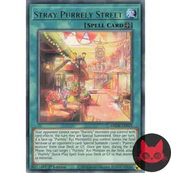 Yugioh Stray Purrely Street MADE-EN019 Rare 1st Edition NM - Image 1