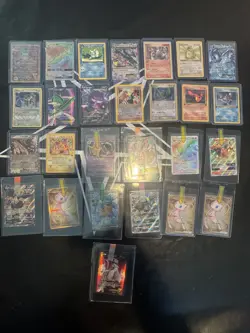 Pokemon Cards, lot of 15 +, Full Arts included - Image 1