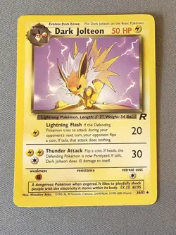 EX - Dark Jolteon - 38/82 - Team Rocket - Pokemon Card - Image 1
