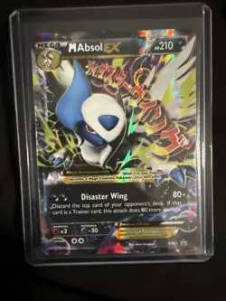 Pokemon TCG Mega Absol EX XY Black Star Promos Holo Card XY63 - Image 1