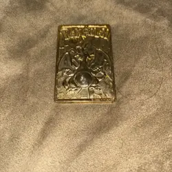 POKEMON Charizard #06 23k Gold Plated Card Vintage 1999 Burger King Promo. (43) - Image 1