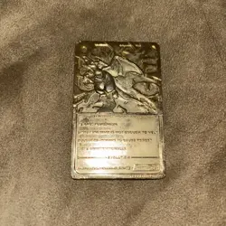 POKEMON Charizard #06 23k Gold Plated Card Vintage 1999 Burger King Promo. (43) - Image 3
