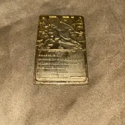 POKEMON Charizard #06 23k Gold Plated Card Vintage 1999 Burger King Promo. (43) - Image 4