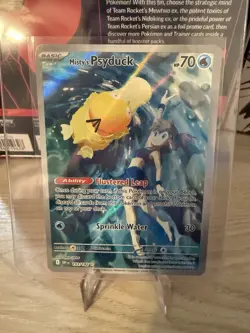 Misty's Psyduck 193/182 Pokemon TCG Sv10: Destined Rivals English NM Holo Card! - Image 1