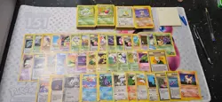 Pokemon bulk vintage MP to DMG 200+ cards WOTC Rares, Shadowless, 1st Edition #7 - Image 1