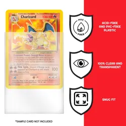 Perfect Fit Sleeves, Pokemon Card Sleeves & Magic the Gathering Card MTG Trad... - Image 4
