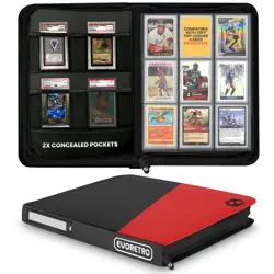 Top Loader Binder Card Storage, 216 Slots Toploader Binder for Cards - Image 1