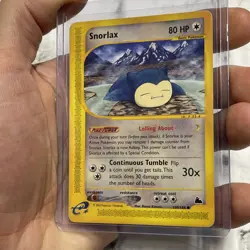 Pokemon Snorlax 100/144 Skyridge Regular E-Reader Card Non Holo Vintage LP/NM - Image 2