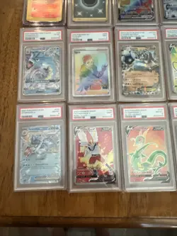Pokemon Start Your Collection-32 Graded Cards and Protective Case PSA/CGC lot - Image 3