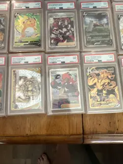 Pokemon Start Your Collection-32 Graded Cards and Protective Case PSA/CGC lot - Image 5