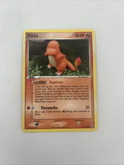 Ditto (Charmander) Pokemon TCG EX Delta Species Common Card #61/113 MP - Image 1