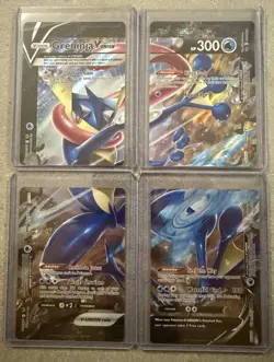 Pokemon TCG Sword & Shield Promo Cards Greninja V-UNION Full Set Of 4 *NM* - Image 1