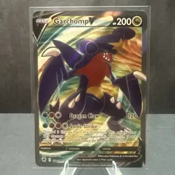 Pokemon TCG Astral Radiance Garchomp V Full Art Ultra Rare Holo Card 178/189 NM - Image 1