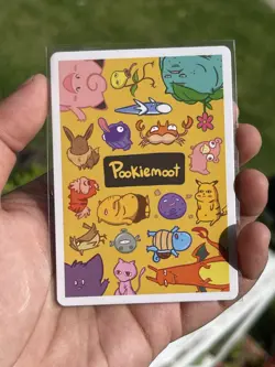 Pookiemoot Mr Meow #0052 Meowth Pokemon Fan Art Card - Image 2
