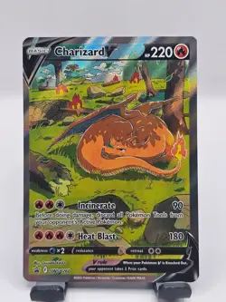 Pokemon Charizard V SWSH260 SWSH: Sword & Shield Promo Cards Holo NM RARE 260 - Image 1