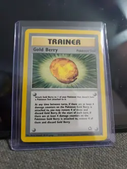 Gold Berry 93/111 - Pokemon TCG Neo Genesis Unlimited Rare Card WOTC - Image 1