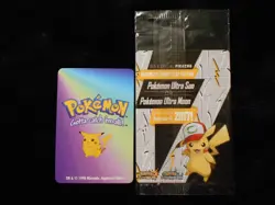Ash's Pikachu Sealed Movie Promo Sm108 KFC Vintage 1998 Mini Card Pokemon Lot LP - Image 2