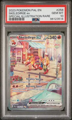 Pokemon Card Skeledirge EX 258/193 Paldea Evolved - PSA 10 - Image 1