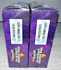 2x MAGIC THE GATHERING MYSTERY POWER BOX 5 BOOSTER PACKS + 2 FOIL PROMO CARDS - Image 4