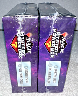 2x MAGIC THE GATHERING MYSTERY POWER BOX 5 BOOSTER PACKS + 2 FOIL PROMO CARDS - Image 5