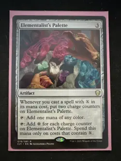 mtg commander 2021 Elementalist’s Palette #76 NM unplayed - Image 1