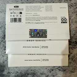 X1 MTG Secret Lair Drop Series Sam Burley Traditional Foil Edition SEALED - Image 2