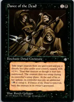 1995 Magic the Gathering E Dance of the Dead Expansion/Uncommon #118 - Image 1