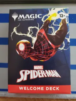 Magic The Gathering Spider-Man Welcome Deck SDCC 2025 Miles Morales Green Rare - Image 1