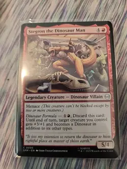 Stegron The Dinosaur Man Magic The Gathering (Qty 4) - Image 1