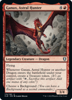 Ganax, Astral Hunter Commander Legends: Battle for Baldur's Gate NM ABUGames - Image 1